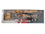 Metal Semi Trailer Flatbed Tow Transport Carrier 1/48