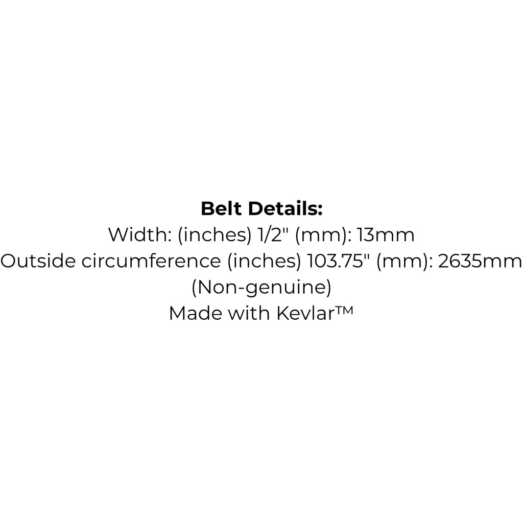Belt Replaces John Deere or Sabre GX20072 or GY20570