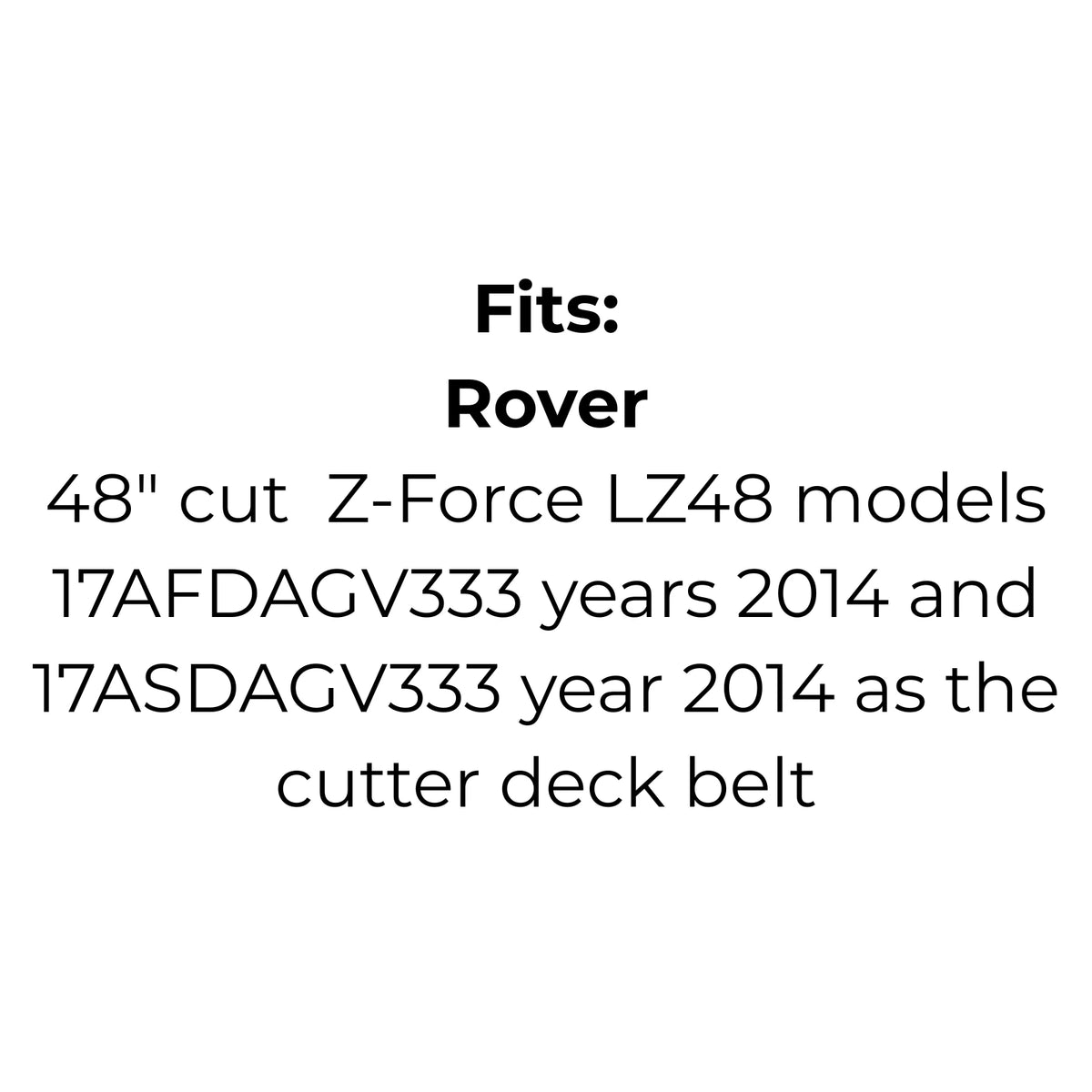 Belt Replaces 490-501-C093, 754-05012, 754-05012A, 954-05012, 954-05012A