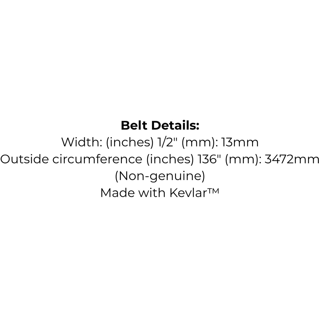 Belt Replaces 490-501-C093, 754-05012, 754-05012A, 954-05012, 954-05012A