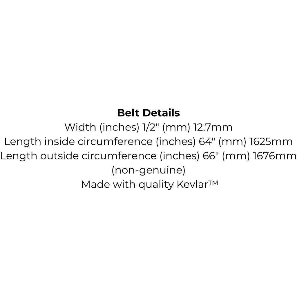 Belt replaces Bolens 1738511 or John Deere M82462