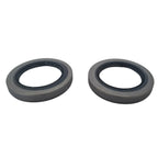 2 Metal Oil Seals to fit 2 or 2.5tonne caravan or trailer bearings Measures 60.3x89.96x12.7