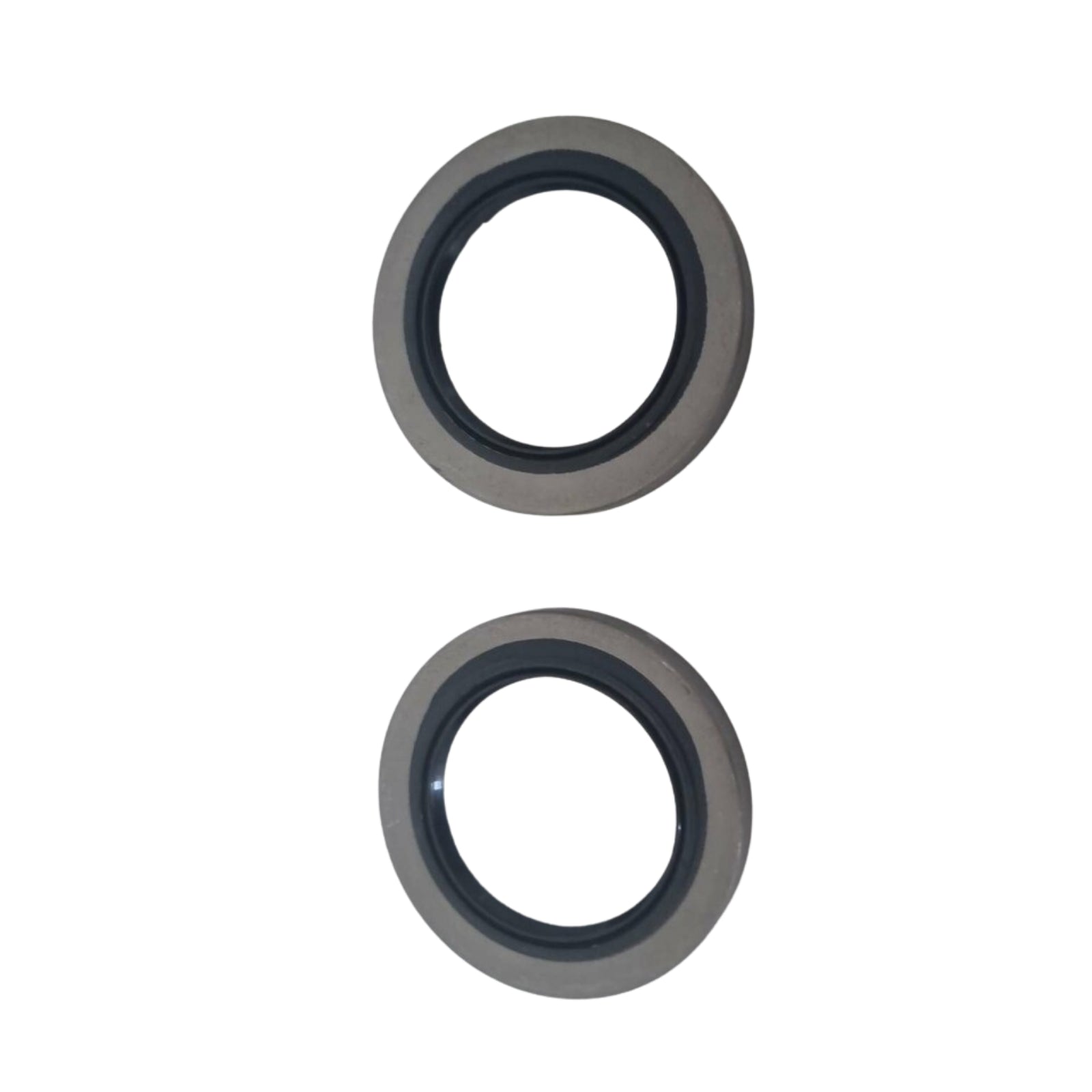 2 Metal Oil Seals to fit 2 or 2.5tonne caravan or trailer bearings Measures 60.3x89.96x12.7