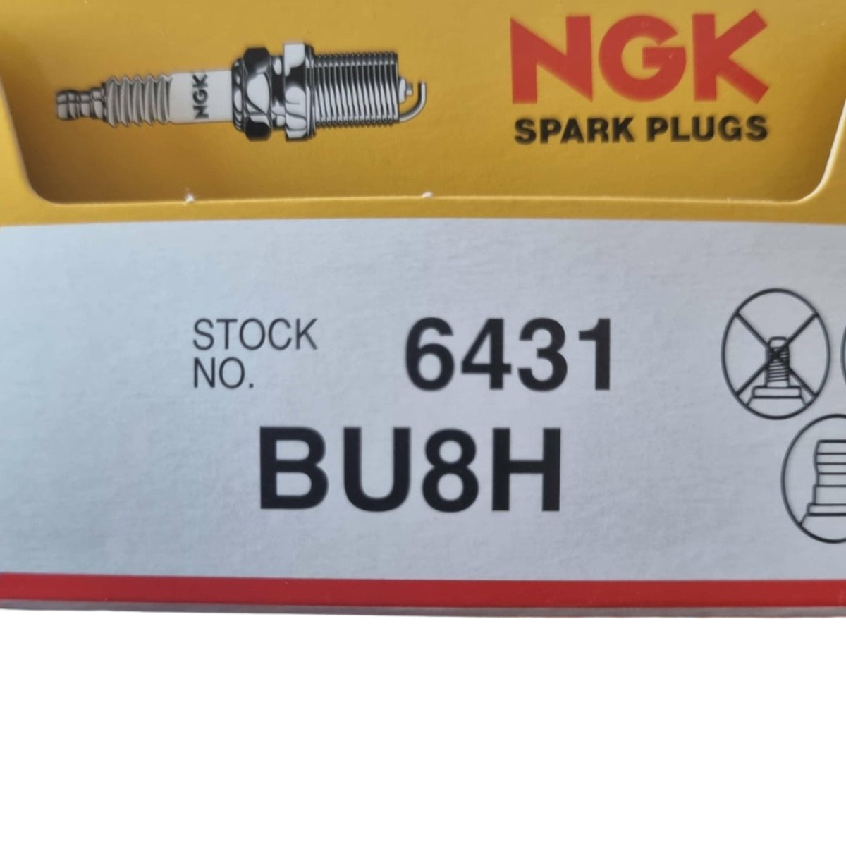 6x BU8H Spark Plugs - Alt 8