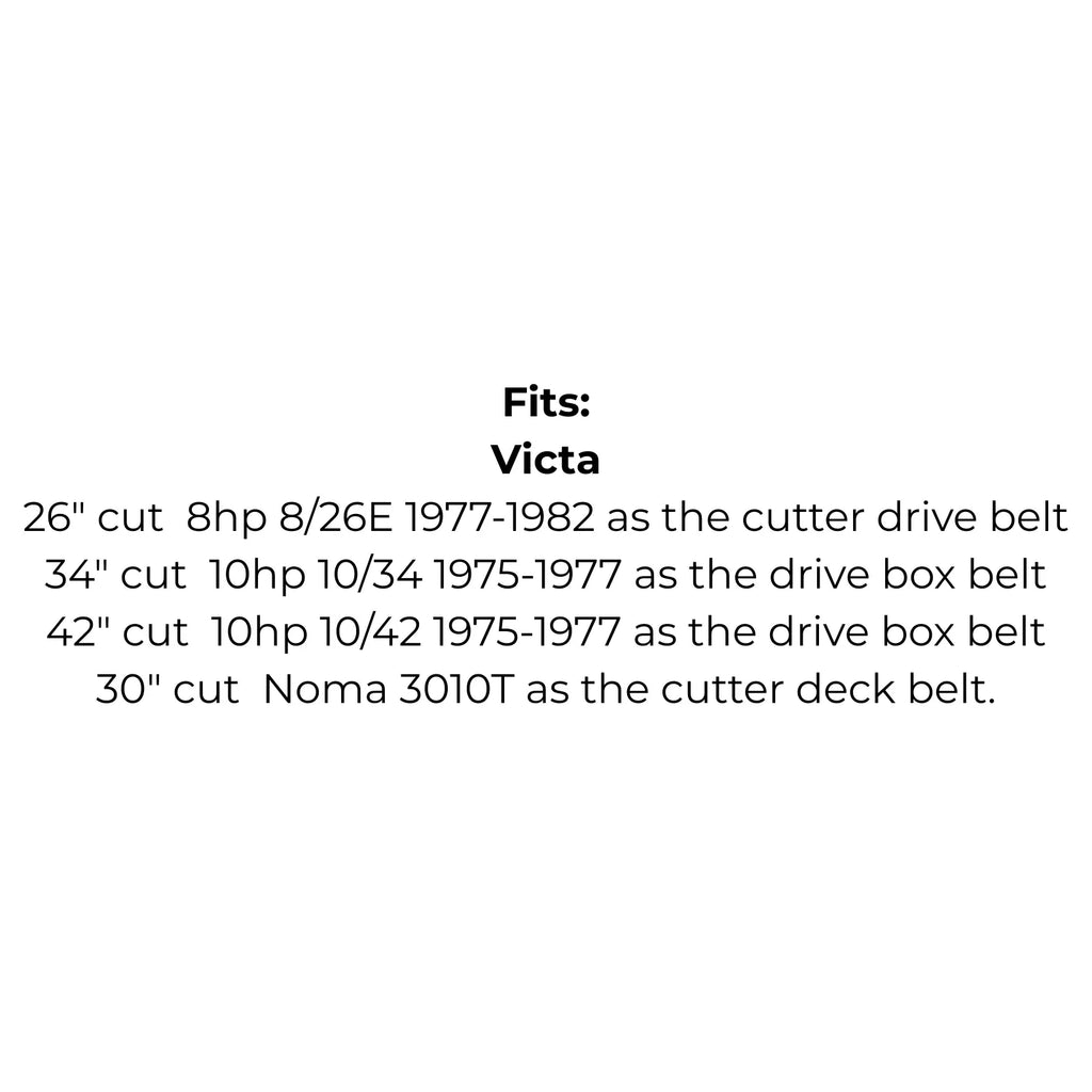 Belt Replaces Gravely 07200010 Stihl-Viking 70048720926 61210321147 Victa TM43412A, 7540195 and NR321147 - Alt 6