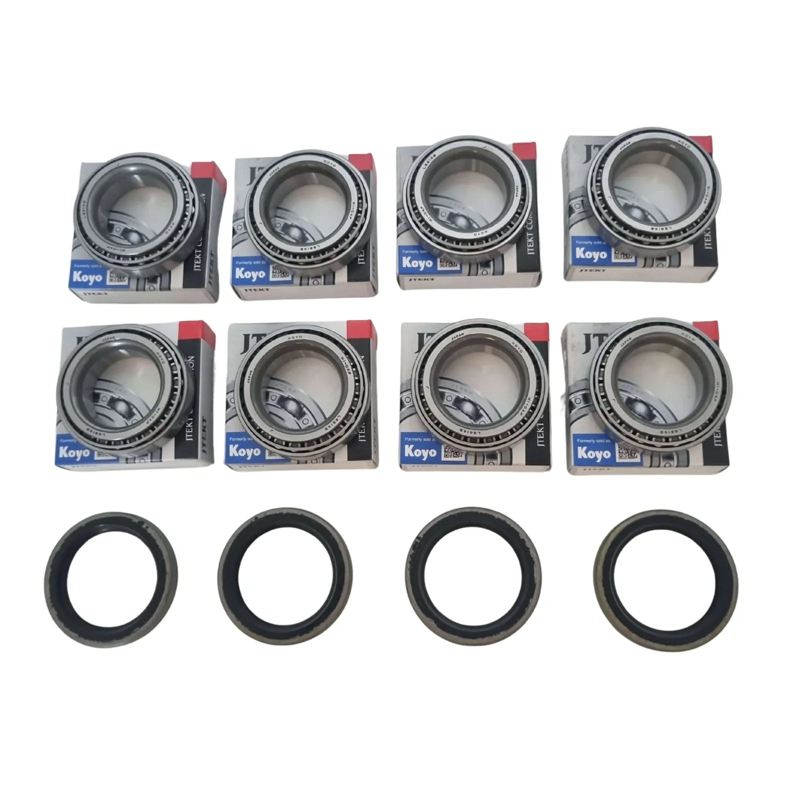 4x Parallel Axle Wheel Bearing Kits L68149 / L68110 with Standard C610 / 28600 Seals