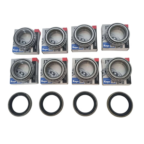 4x Parallel Axle Wheel Bearing Kits L68149 / L68110 with Standard C610 / 28600 Seals