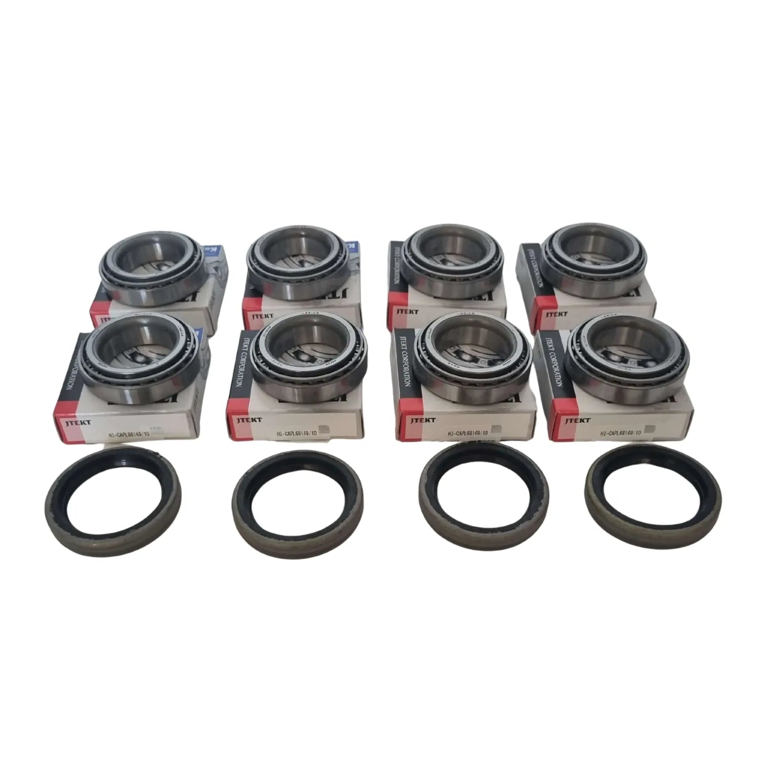 4x Parallel Axle Wheel Bearing Kits L68149 / L68110 with Standard C610 / 28600 Seals