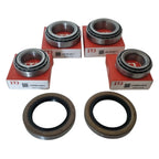 2x Standard American Import Trailer Bearing Kits L68149/11 & L44649/10 - Japanese made bearings