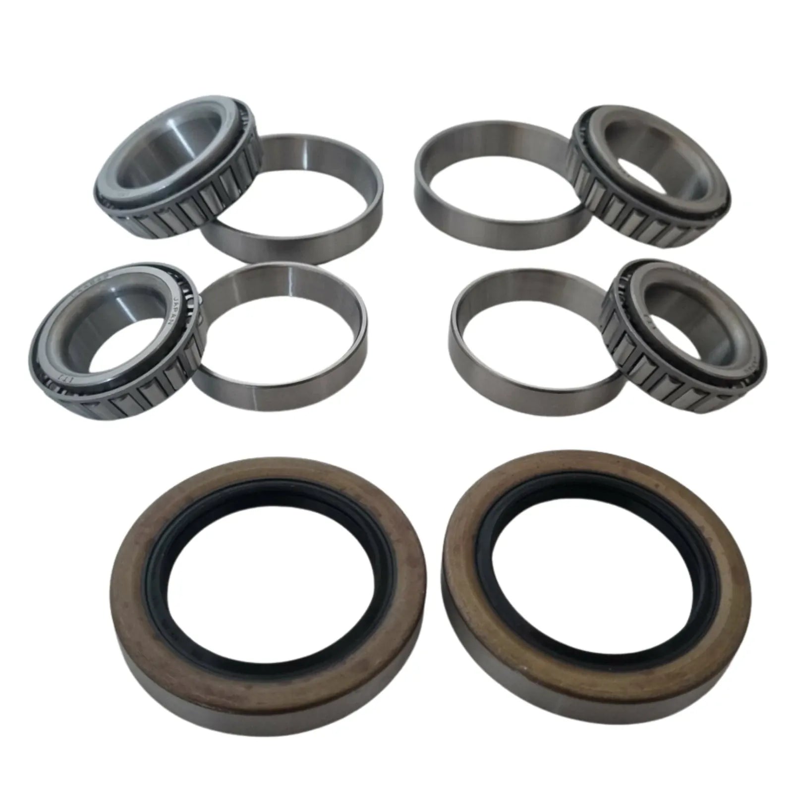 2x Standard American Import Trailer Bearing Kits L68149/11 & L44649/10 - Japanese made bearings - Alt 9