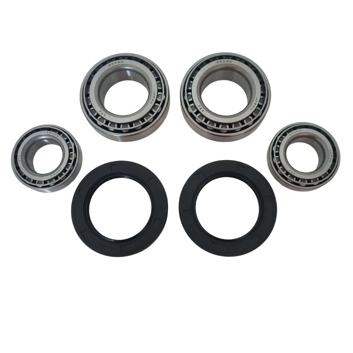 2x Trailer Wheel Bearing Kits for ModCon Campers 25580/25520 15123/15245 with seal 22533737 - Made in Japan - Alt 11