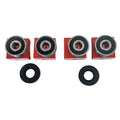 Front and Rear Motorcycle Wheel Bearing Kit for Yamaha DT50 1989
