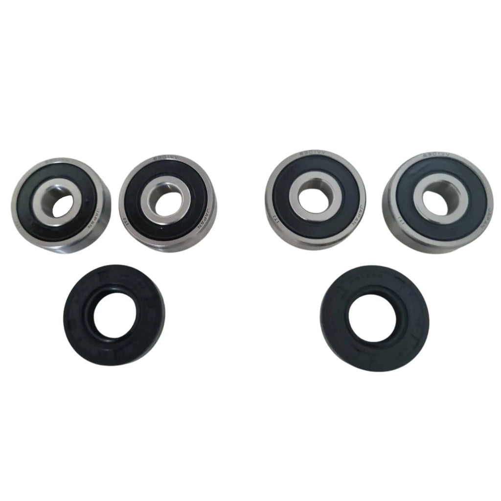 Front and Rear Motorcycle Wheel Bearing Kit for Yamaha DT50 1989 - Alt 9
