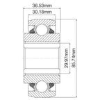 W208PPB12 Agricultural Bearing