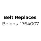 Belt replaces Bolens 1764007 cutter deck belt for 42" ST160