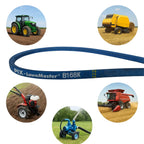 Belt replaces TCU31132 for John Deere Z900 Series with 54" deck