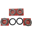2x Front Wheel Bearing Kit for Chevrolet Colorado, Great Wall, GWM, Holden Jackaroo, Rodeo, Isuzu D-Max