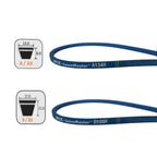 Belts to replace GT20005, GT02354 or GT02394 and GT18005 or GT02365 | BK100 & AK134