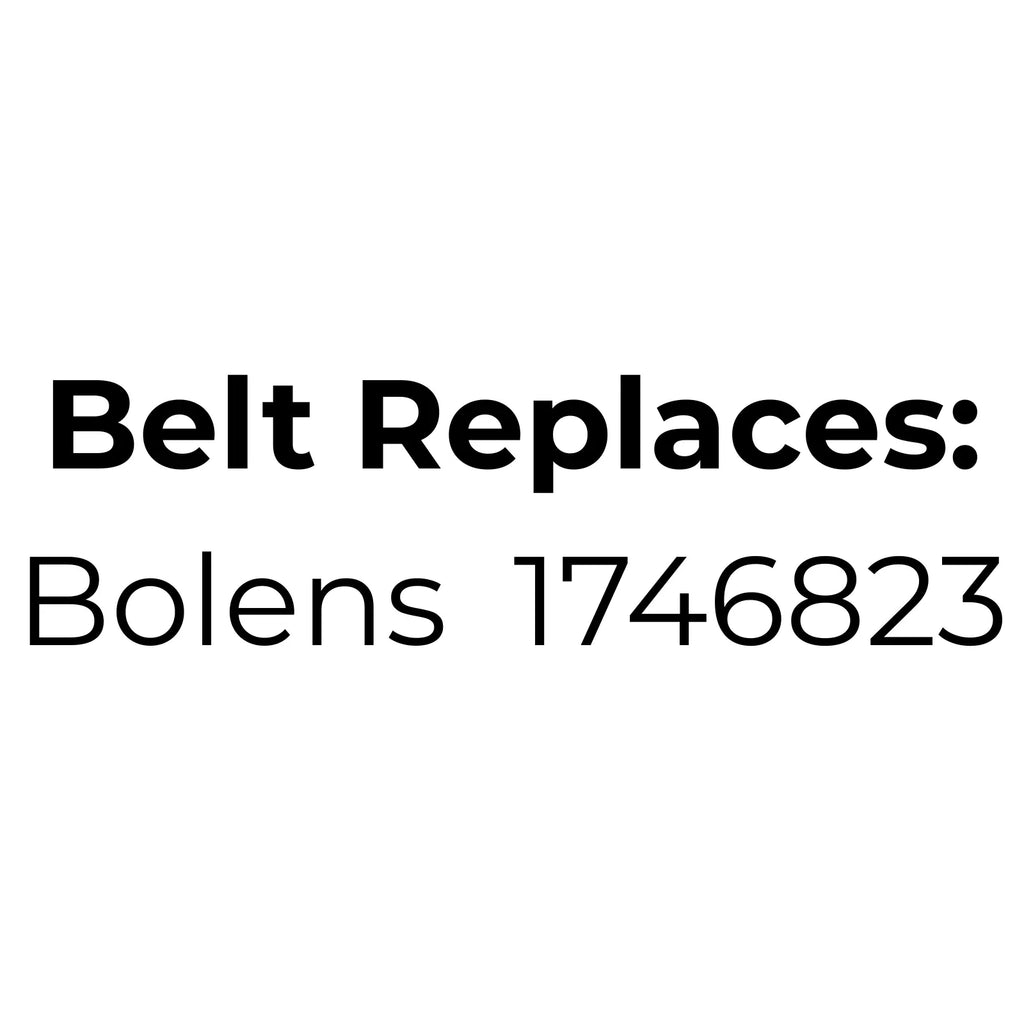 Belt replaces Bolens 1746823 Cutter Deck Belt