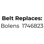 Belt replaces Bolens 1746823 Cutter Deck Belt