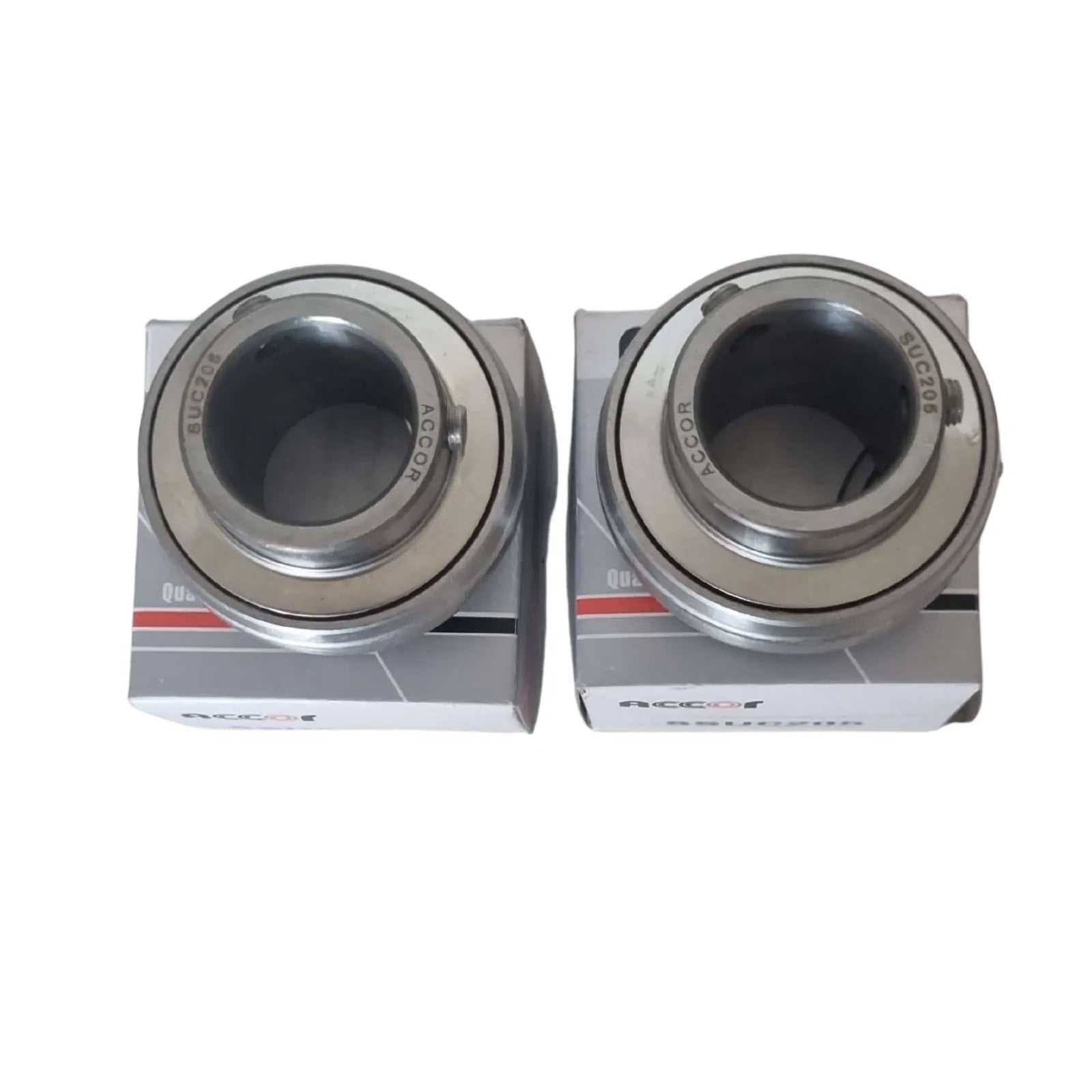 2x Stainless Steel Transmission Insert Bearing SUC205
