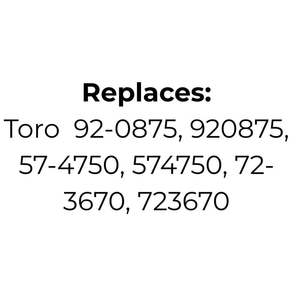 Belt Replaces 92-0875, 57-4750, 72-3670 for Toro Ride-on Mowers