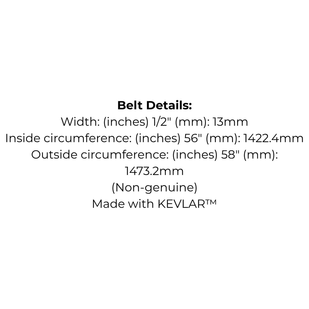 Belt Replaces 92-0875, 57-4750, 72-3670 for Toro Ride-on Mowers