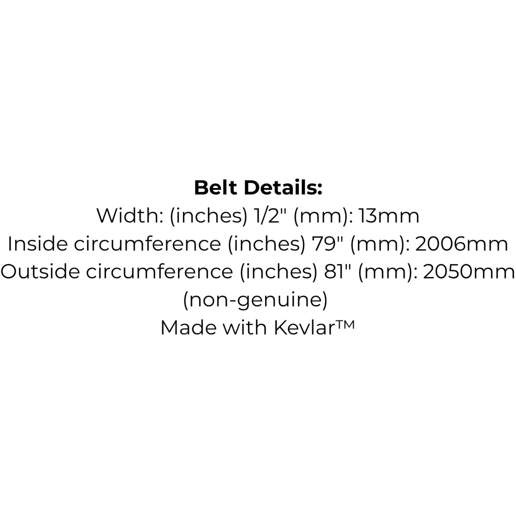 Belt Replaces Cub Cadet Mule Drive Belt- 490489-R2, Murray 335708