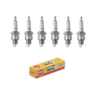 6x NGK Spark Plugs to fit Marine Outboard - Mercury, Yamaha or Johnson BR8HS-10 - Main