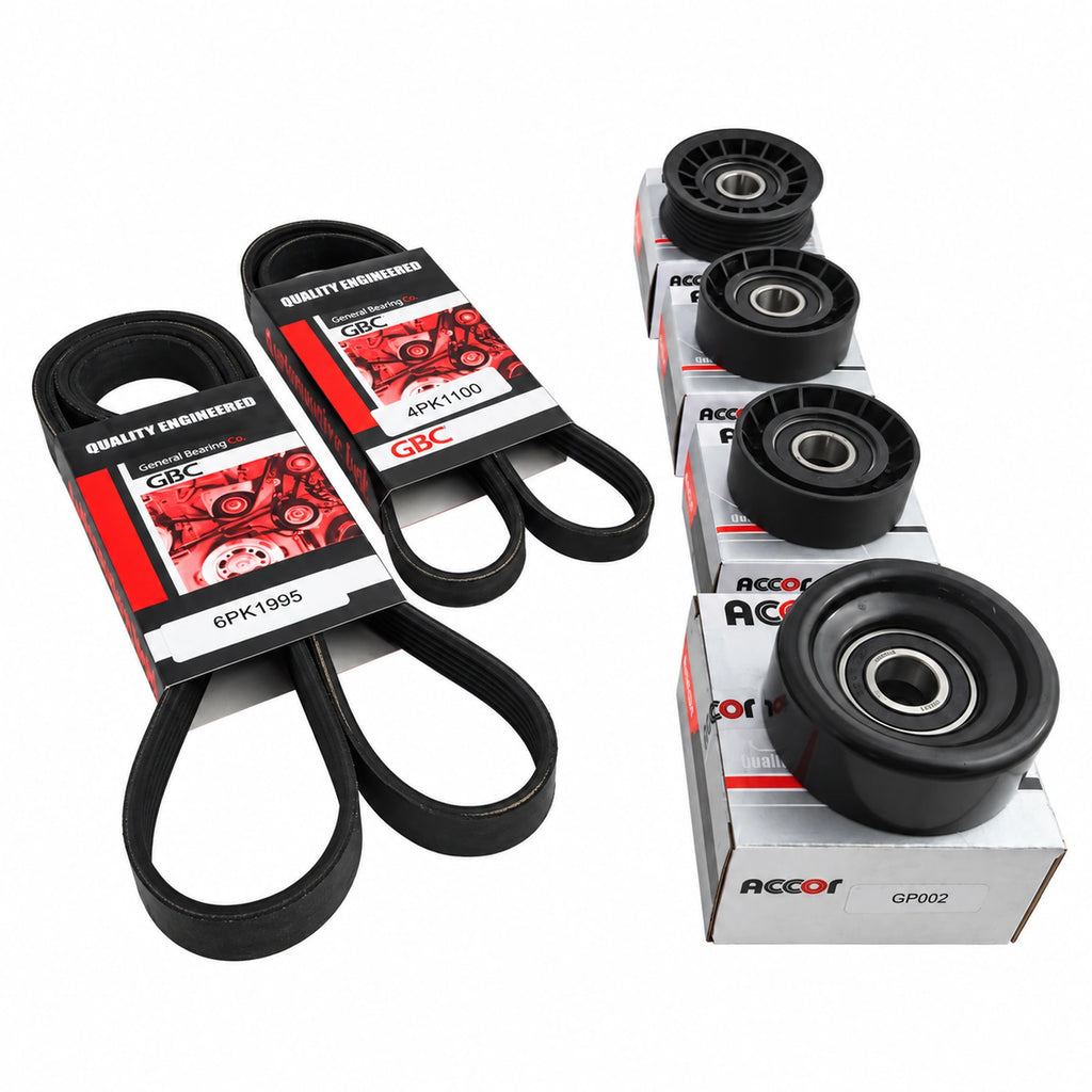 Holden Commodore V8 Pulley & Belt kit VT, VU, VX, VY and VZ | 5.7, 6.0 | Gen3 LS1