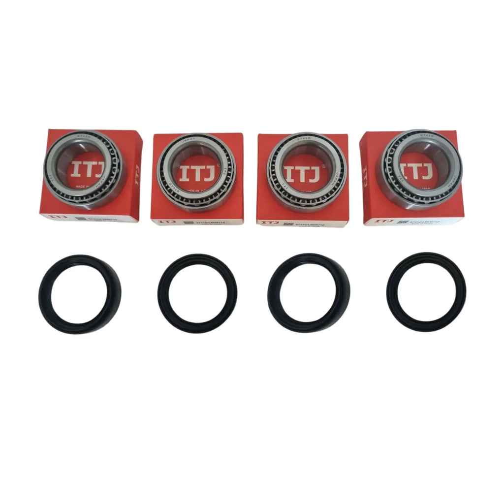2x Front Wheel Bearing Kits for Mitsubishi Cordia, Lancer & Nimbus & Hyundai Excel, Lantra & S Coupe - Japanese Made Bearings - Main