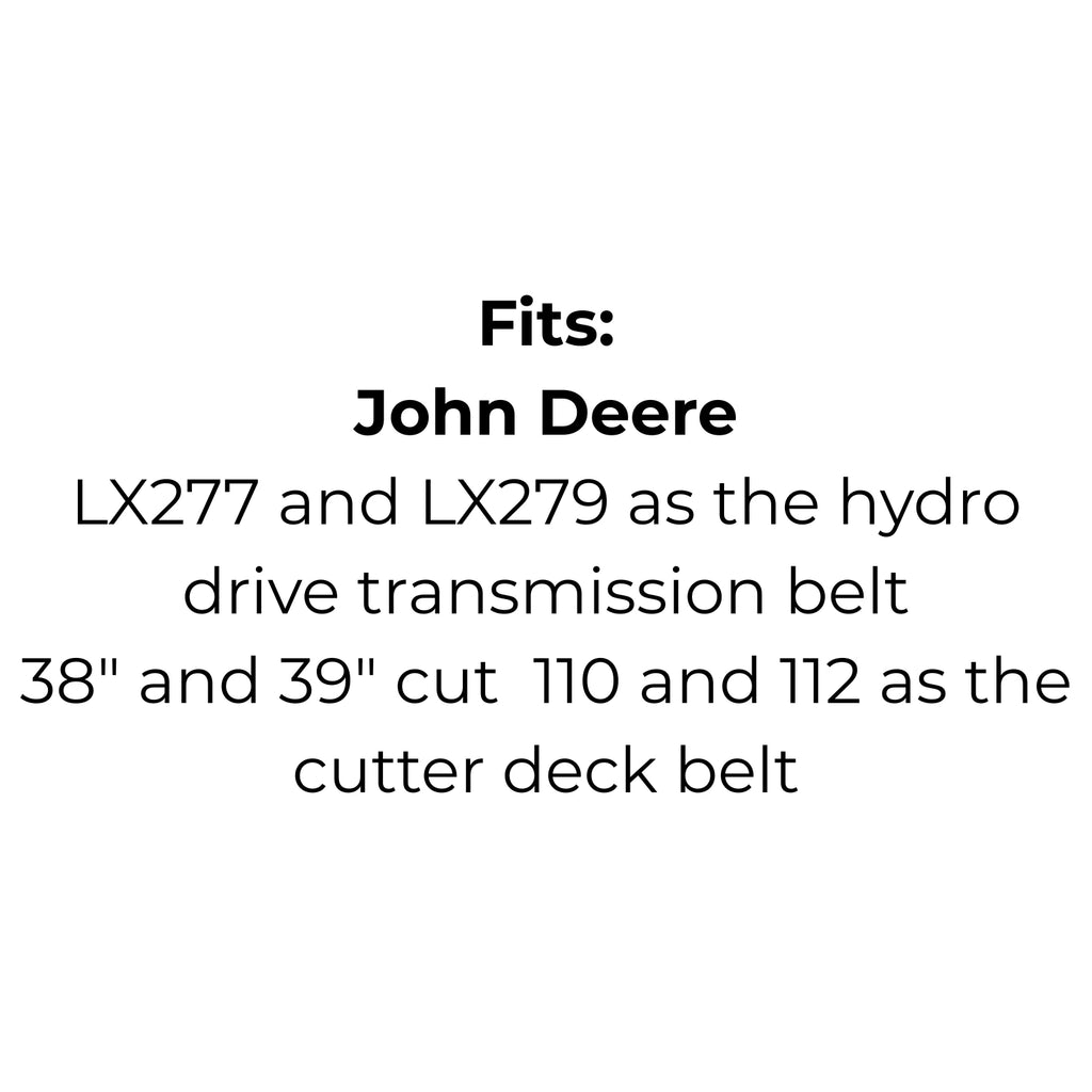 Belt Replaces John Deere M40223 or M127521 or Toro Wheelhorse 88-6250