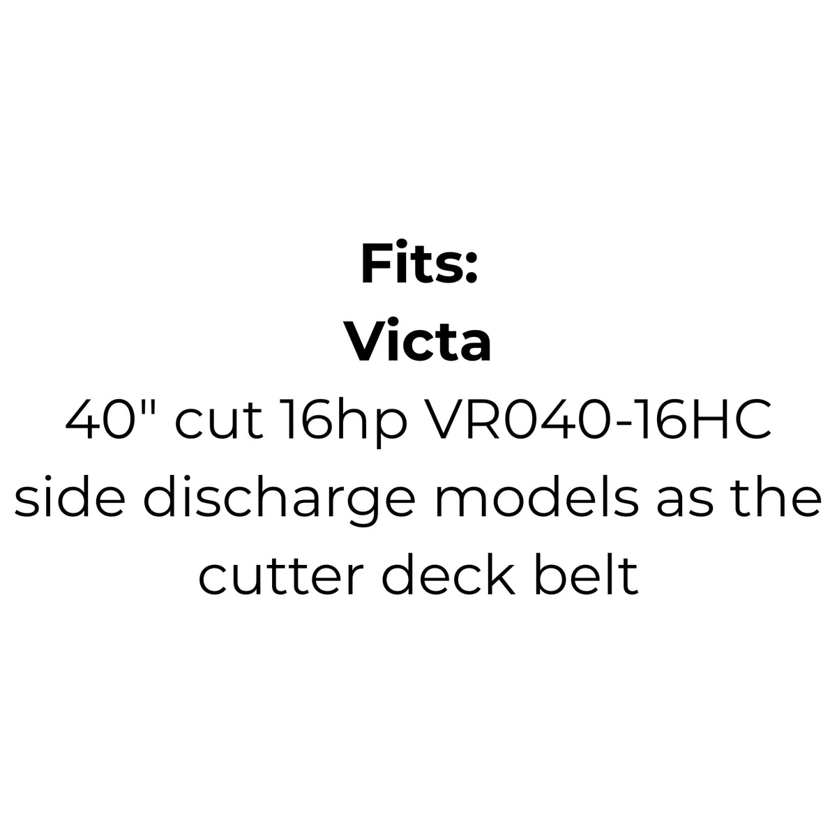 Belt Replaces Simplicity 754 3025, 1672135, 1672135SM or Victa VC-28003