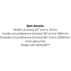 Belt Replaces Simplicity 754 3025, 1672135, 1672135SM or Victa VC-28003