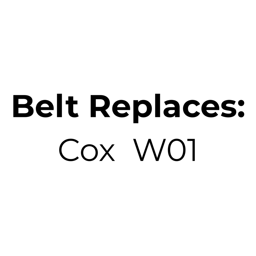 Belt replaces Cox W01 for New Generation Mowers 1998-2002 - Engine to PTO belt