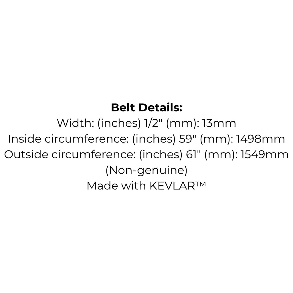 Belt Replaces Cub Cadet 754-3073 or 954-3073 or Scag 481461 - Alt 6