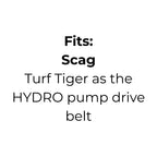 Belt Replaces Cub Cadet 754-3073 or 954-3073 or Scag 481461