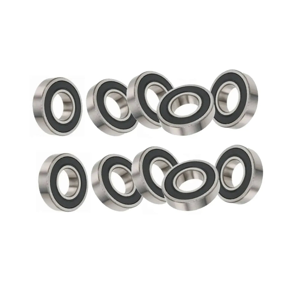 10x 6201-8 Bearings Special Imperial Bore Deep-Grooved Bearing Size 1/2"x32x10