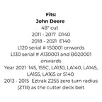 Belt Replaces John Deere GX20571 or GX21833, Toro 119-8820 or Universal 68141G