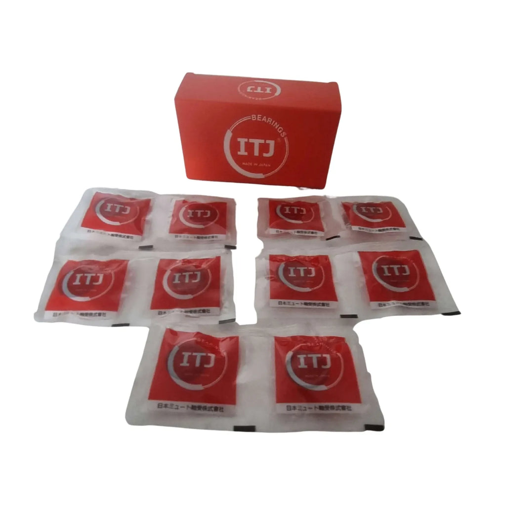 10x 608 Bearings 608-RS Deep-Grooved Bearing 8x22x7 - Alt 7