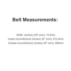 Belt for Cub Cadet, Masport, Morrison, MTD, Rover & Scott Bonnar 754-04331 or 954-04331 and Walker 5234-1
