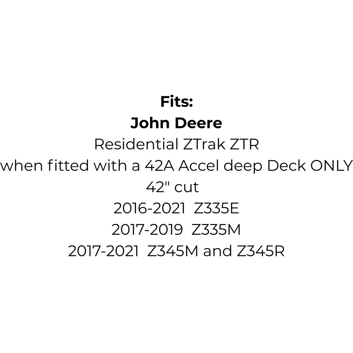 Belt Replaces John Deere A-GX25628 or GX25628, Cub Cadet or MTD 754-04033 or 954-04033 or Encore 353111