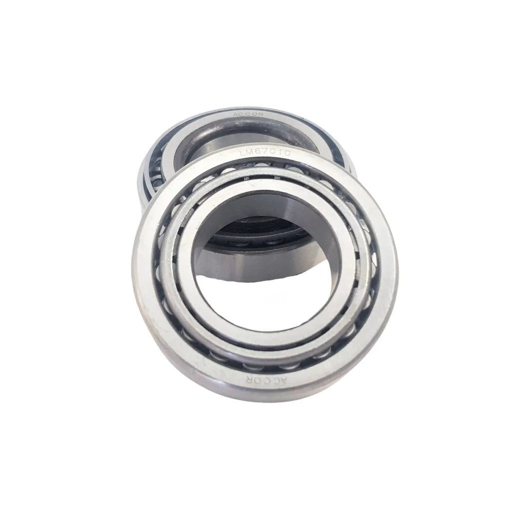 2x 2 Tonne Bearing Kit for various Kimberley Camper Trailers with disc brake hubs LM67048/10 and 25580/20 - Alt 7