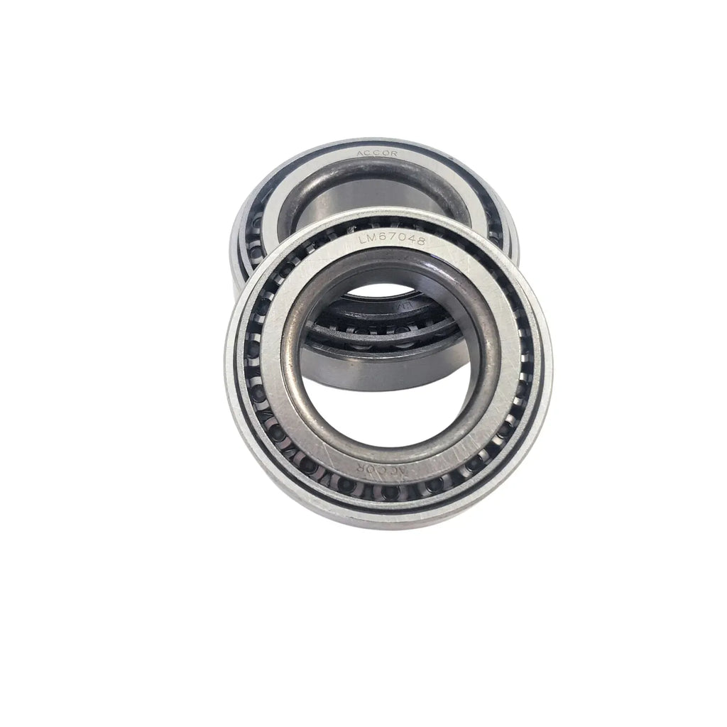 2x 2 Tonne Bearing Kit for various Kimberley Camper Trailers with disc brake hubs LM67048/10 and 25580/20 - Alt 8