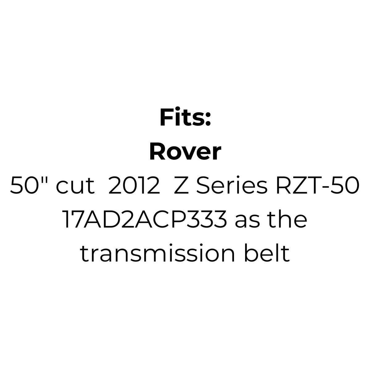 Belt replaces Cub Cadet: 754-04043 and 954-04043, Rover: 754-04043, 954-04043 and 954-04043B or Massey Ferguson