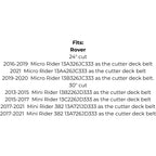 Replaces Cub Cadet, Masport, Morrison, MTD, Rover, Scott Bonnar 754-05001, 954-05001, Kingcat KS750234 or Husqvarna 539120772