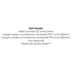 Belt replaces Toro 130-6976