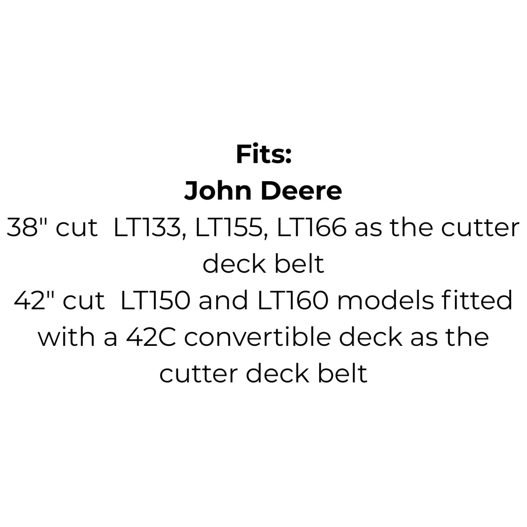 Belt replaces BIGDOG, HUSTLER 600726 or 600726X, Cub Cadet 754-04137 or 954-04137,John Deere M126536 or Simplicty/Viking 1718017 or 1718017SM