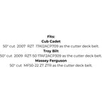 Belt Replaces Cub Cadet, Massey Ferguson, MTD, Troy Bilt or Rover 745-04044, 754-04044A, 954-04044 or 954-04044A