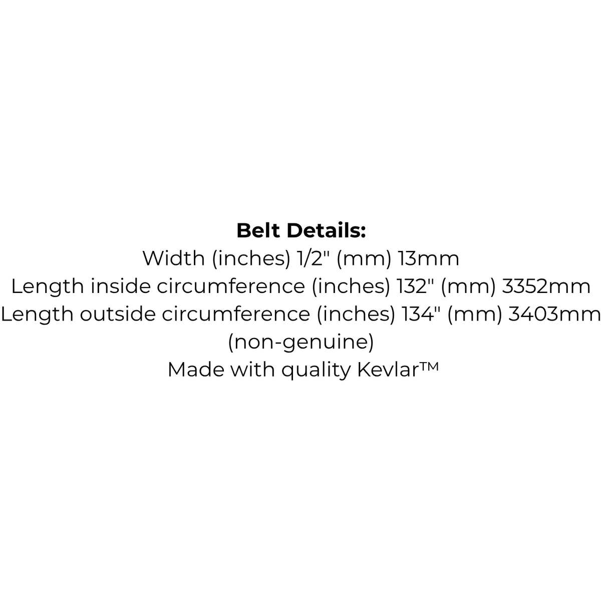 Belt Replaces Cub Cadet, Massey Ferguson, MTD, Troy Bilt or Rover 745-04044, 754-04044A, 954-04044 or 954-04044A
